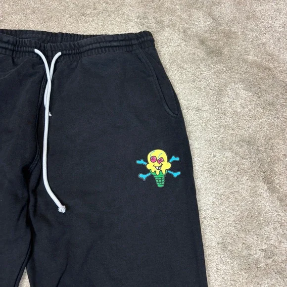 IceCream Billionaire Boys Club Skull Graphic Sweatpants Mens 2XL Joggers